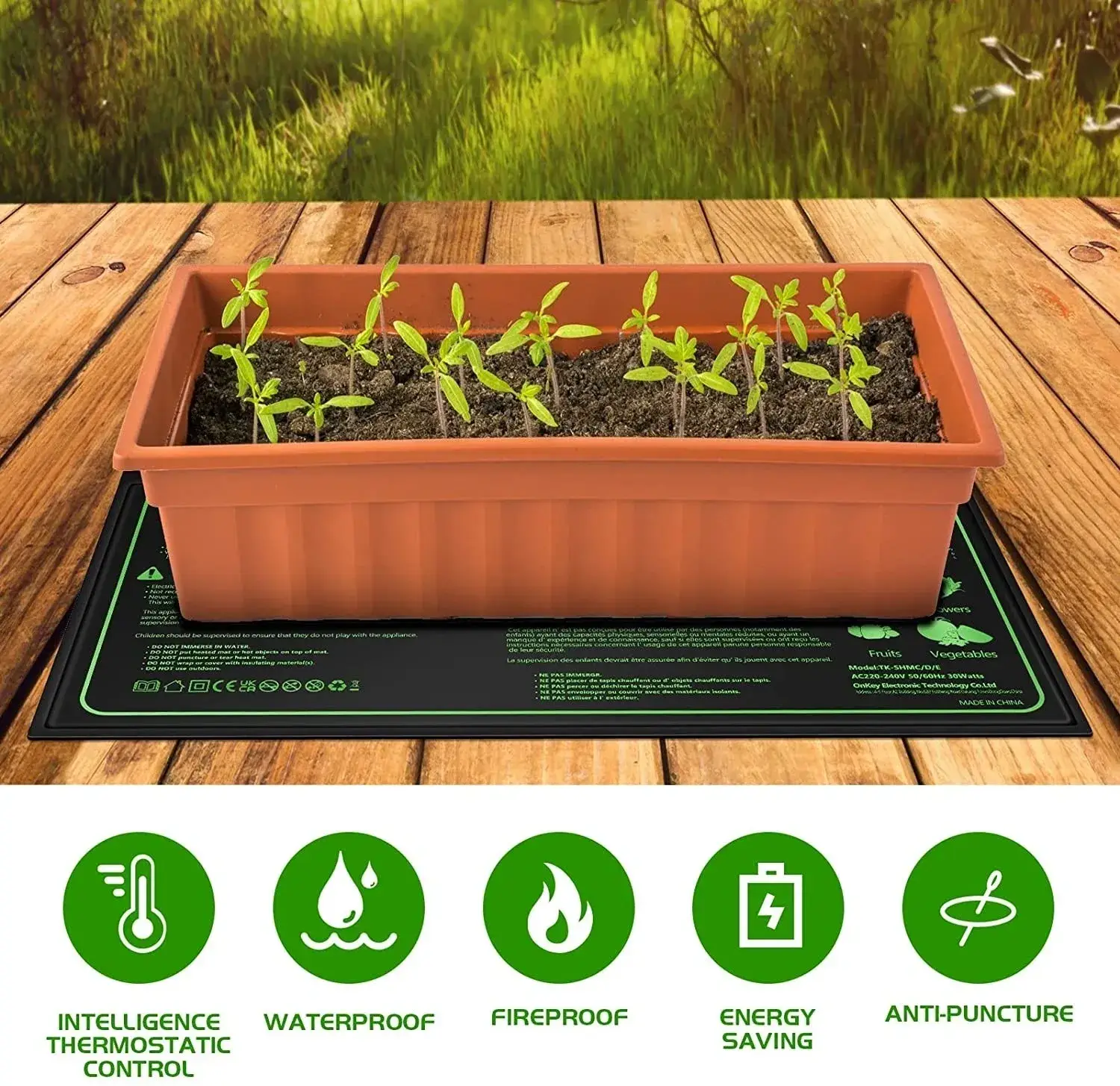 Digital Waterproof Mushroom Heater