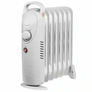 800W Oil Filled Radiator Portable Electric Heater