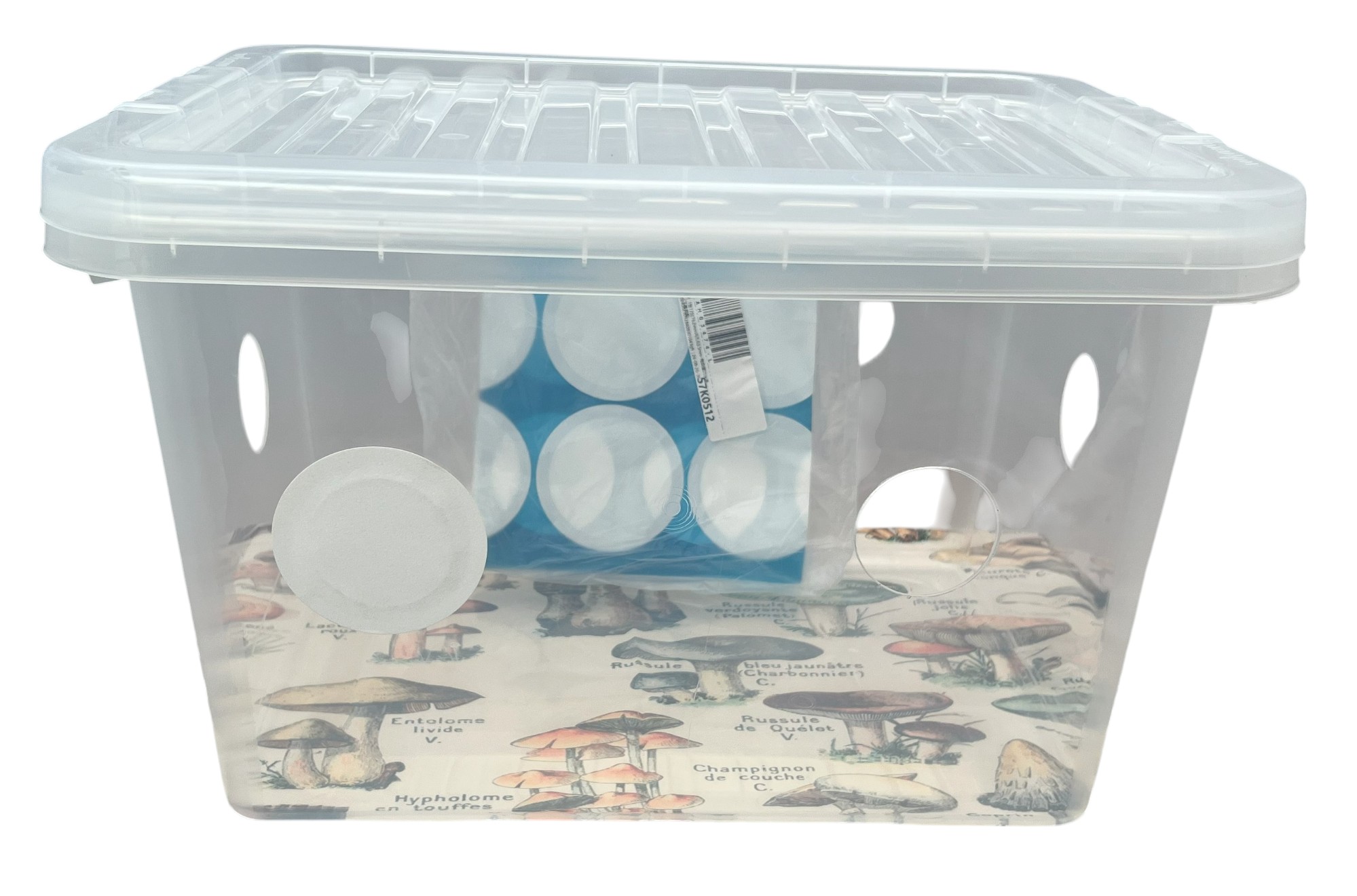 25L Monotub with Filter Patches for Bulk Mushroom Growing 25L Monotub with Filter Patches for Bulk Mushroom Growing