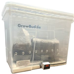 GrowbuddieXL – Heated Monotub Kit UK with Lion’s Mane & All-in-One Grow Bags GrowbuddieXL – Heated Monotub Kit UK with Lion’s Mane & All-in-One Grow Bags