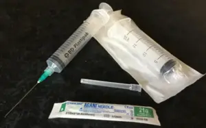 use a spore syringe