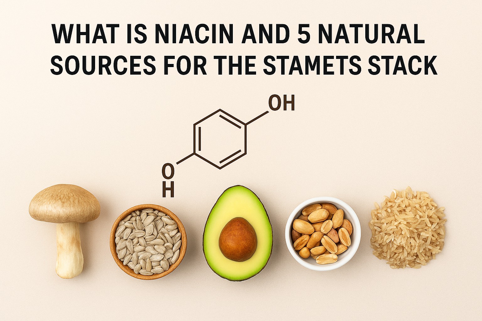 What is Niacin in the Stamets Stack.