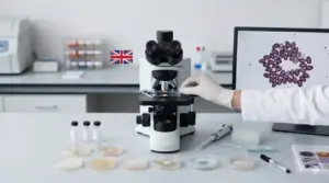 Focusing specifically on the legal, scientific study of various psilocybe cubensis strains under a microscope