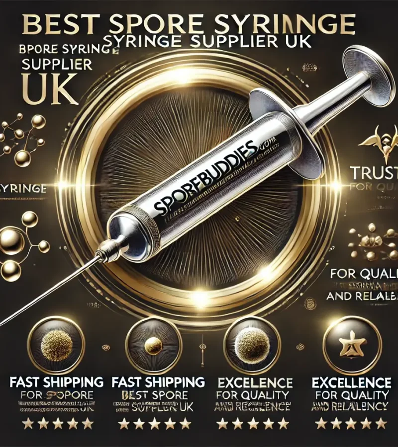 SporeBuddies.com – the trusted name for Golden Teacher Spore Syringe and Golden Teacher Spore Prints in the UK.