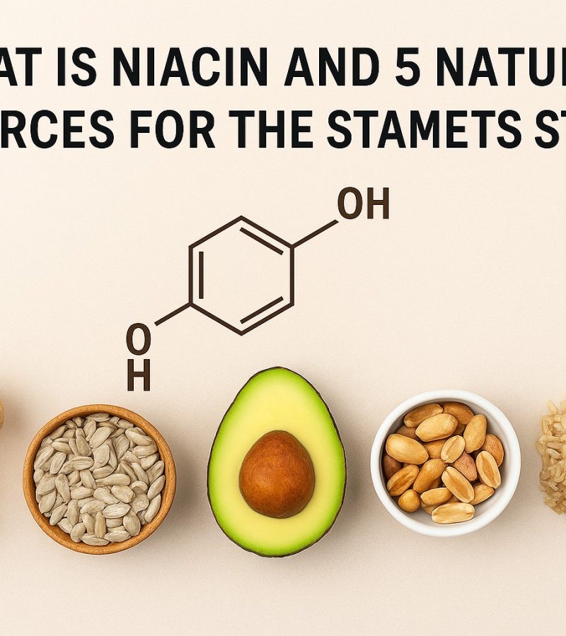 What is Niacin in the Stamets Stack.