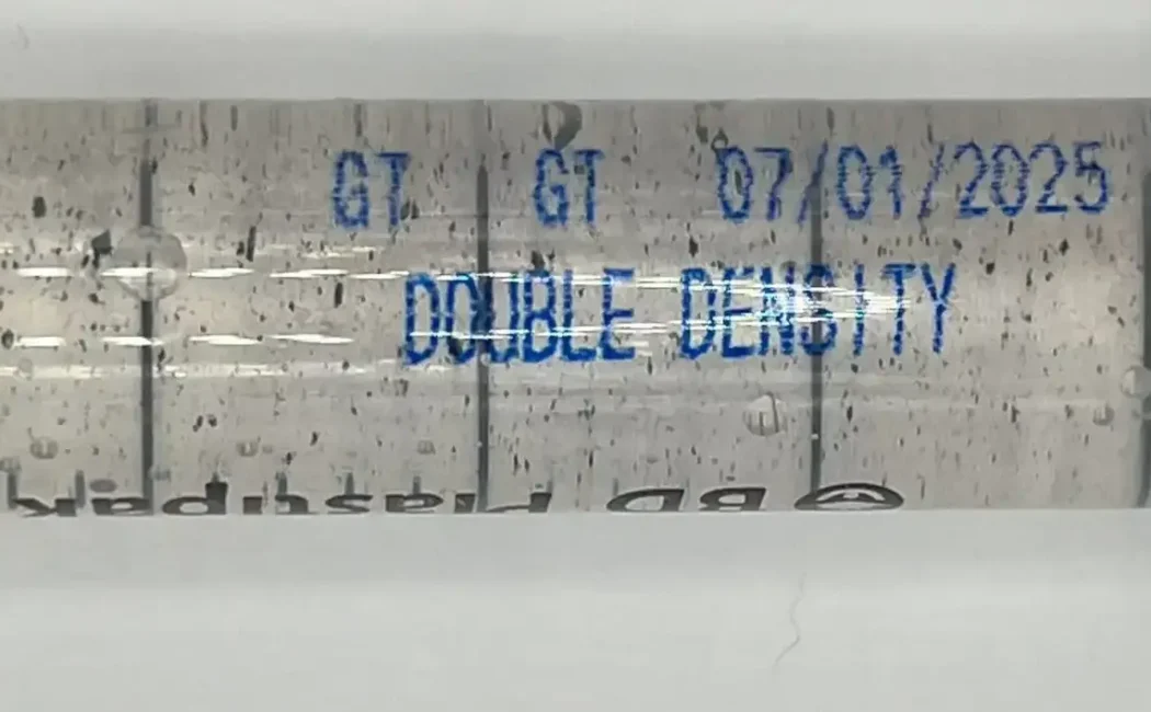 Golden Teacher Spores Syringe of the Psilocybe cubensis family sold with sterile needle for microscopy